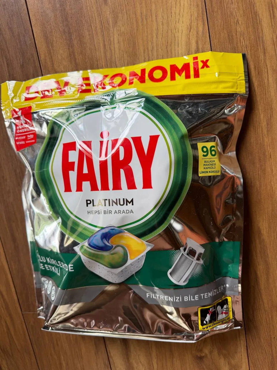 Таблетки для посудомойки Fairy Platinum 96 шт 1