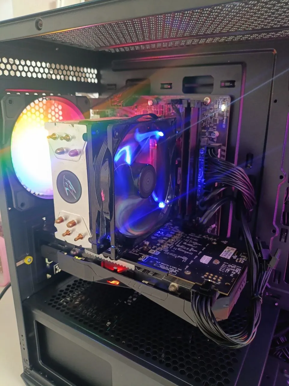 Компьютер игровой RX570 i3 10100f 3