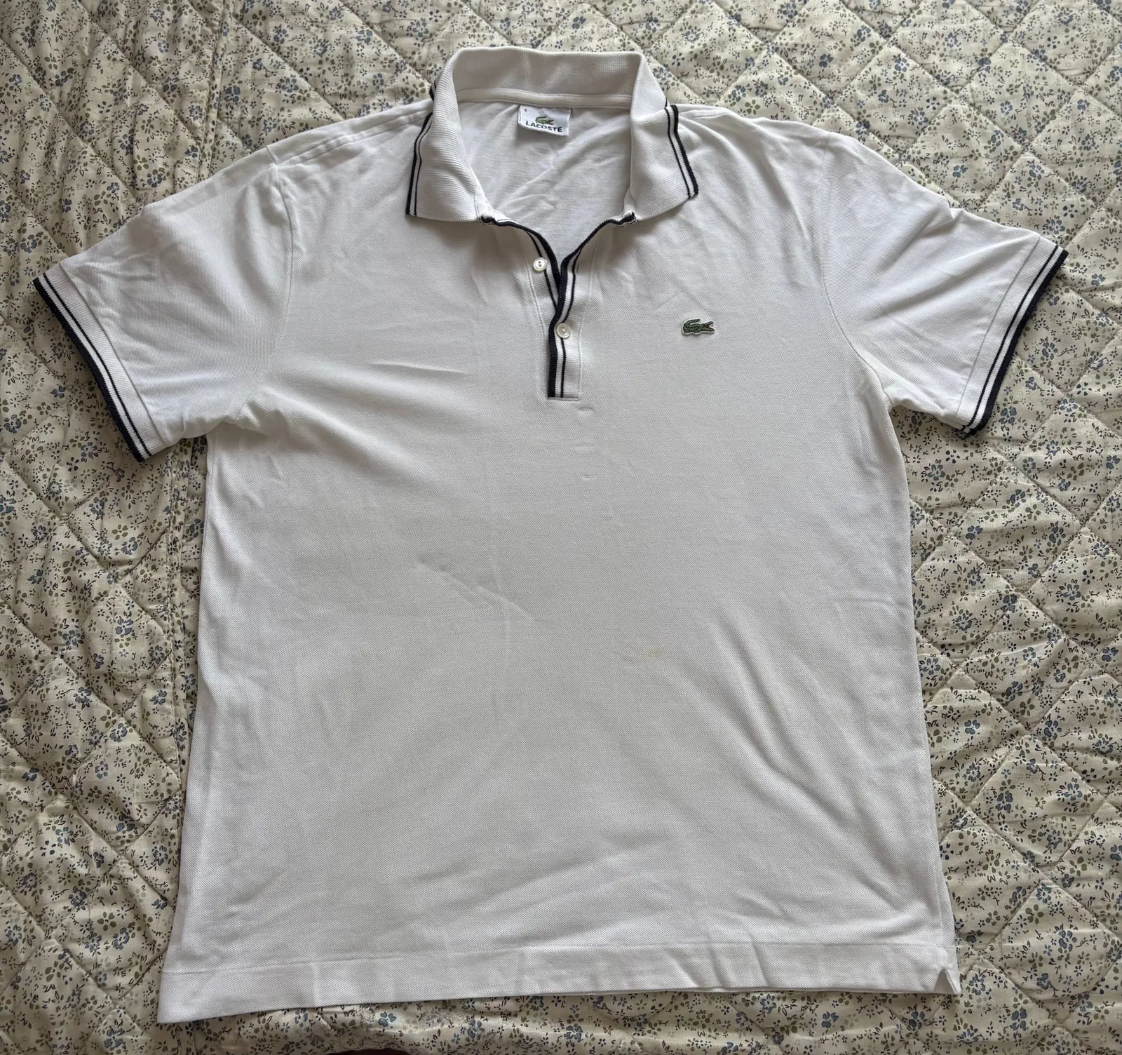 Поло Lacoste, рубашка, брюки Zara 3