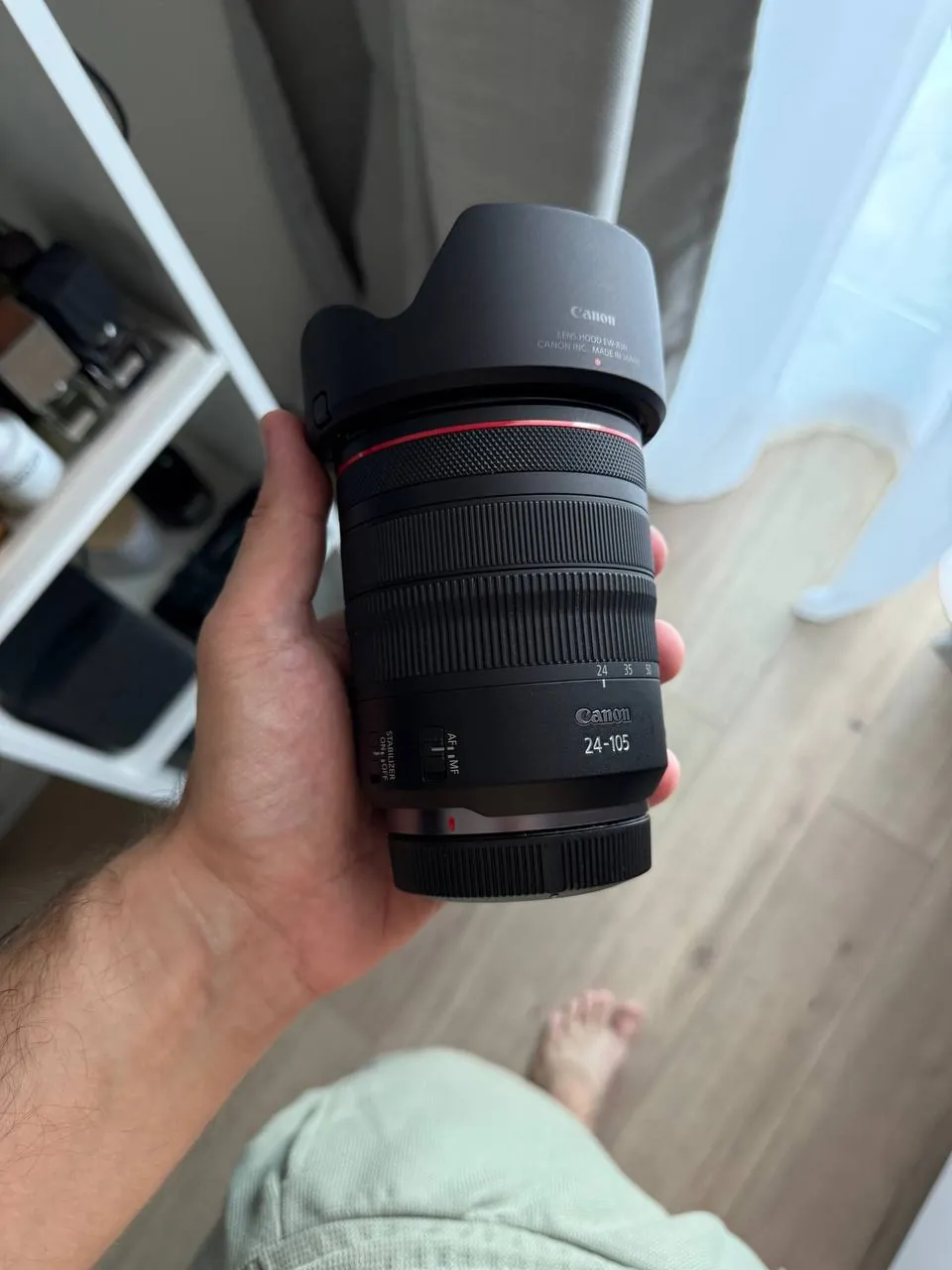 Canon R6 Mark II с объективом RF 24-105 3