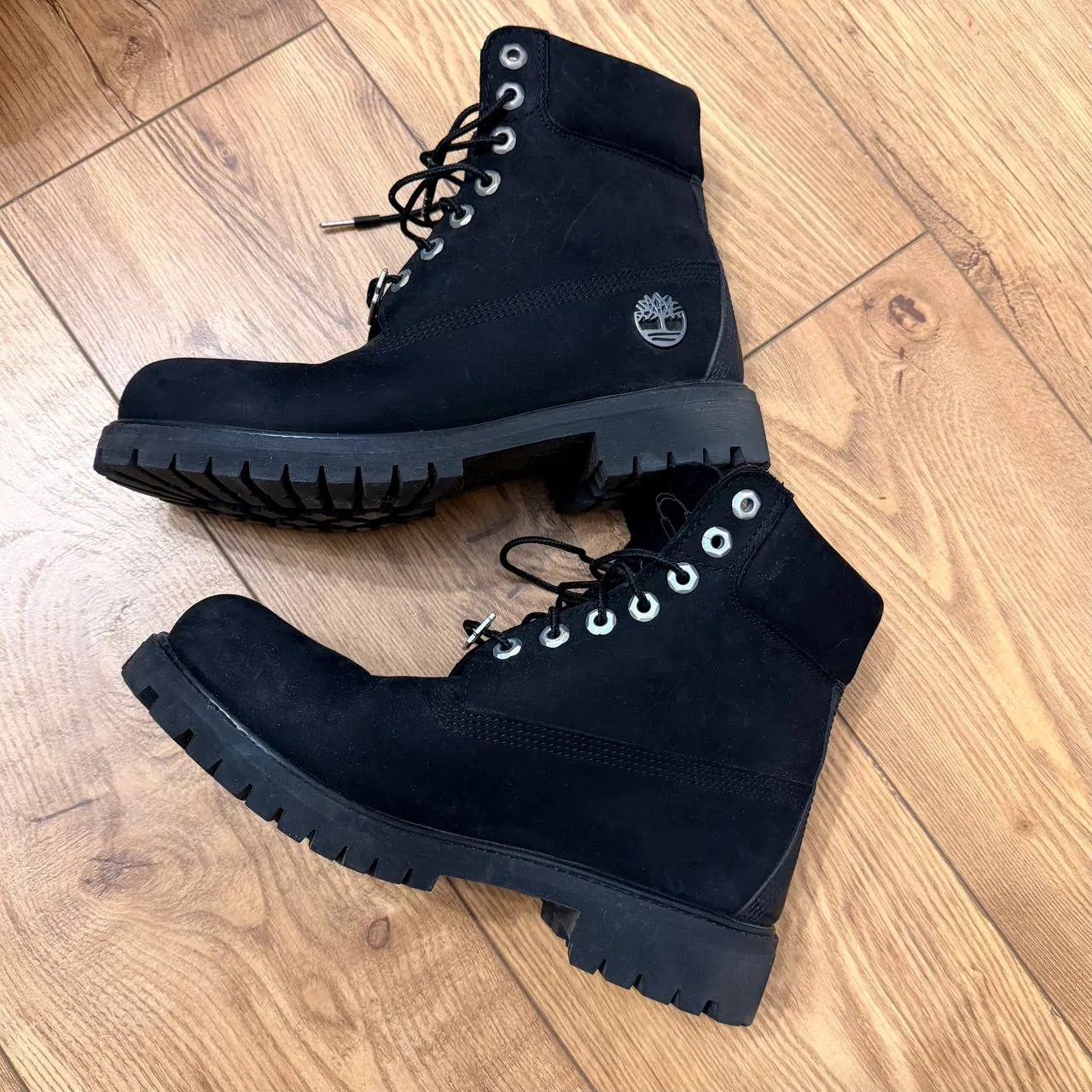Ботинки Timberland чёрные US7.5 4