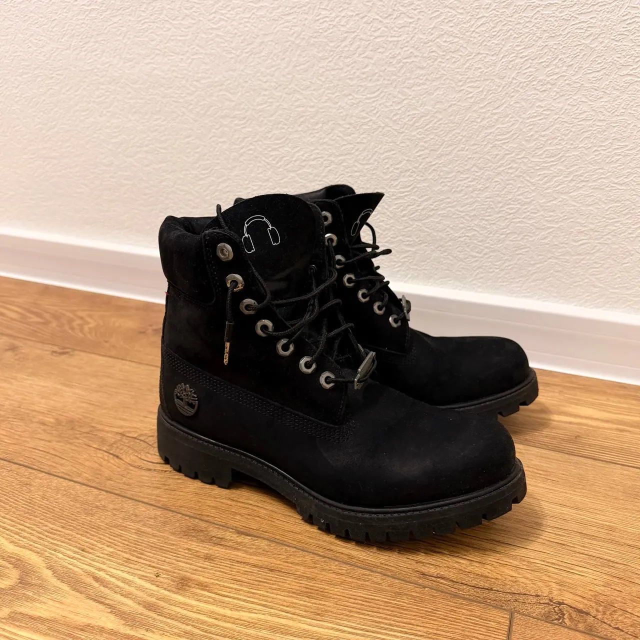 Ботинки Timberland чёрные US7.5 1