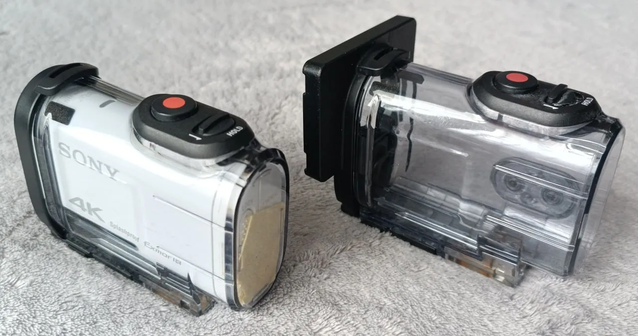 Экшн-камера Sony X1000V с аквабоксами 8