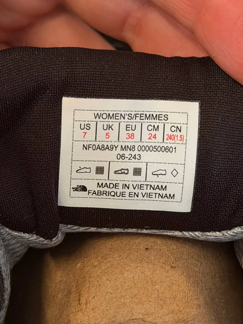 Кроссовки North Face Gore-Tex треккинг 7
