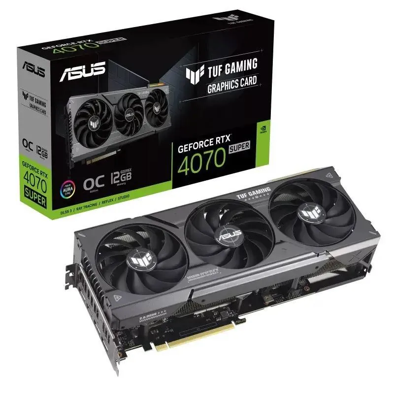 Видеокарта ASUS TUF RTX 4070 SUPER 1