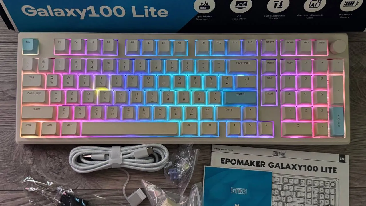 Клавиатура EPOMAKER Galaxy100 Lite 2