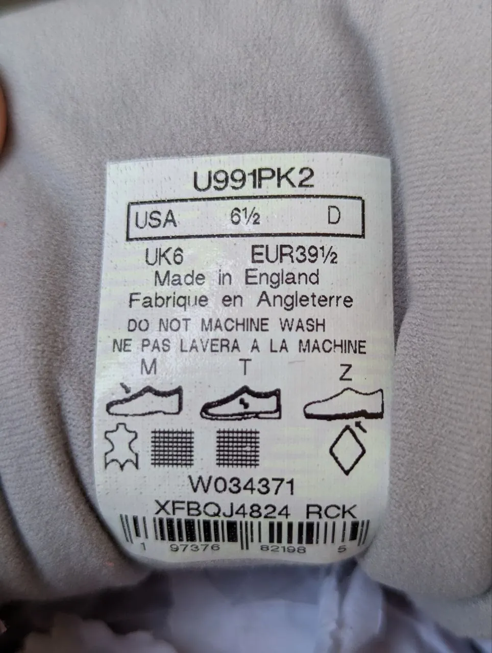 Кроссовки New Balance 991v2 женские 5