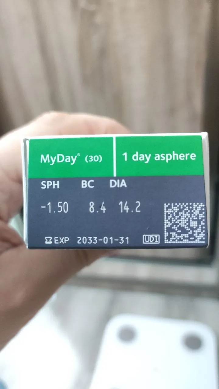 Линзы CooperVision MyDay -1.50 2