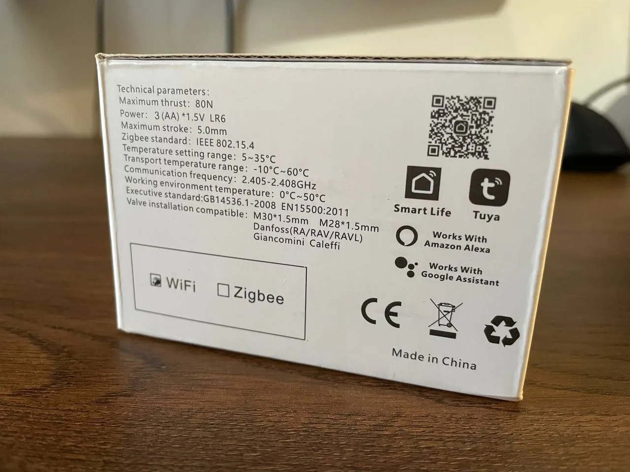 Термоголовки WiFi для радиатора 1
