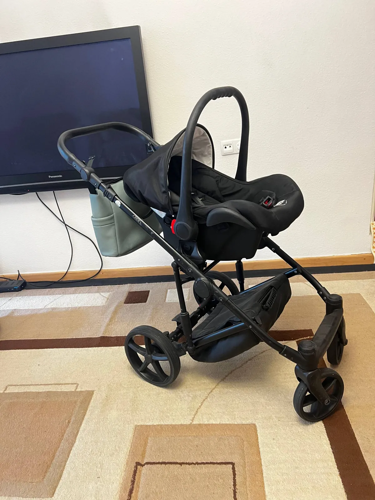 Коляска Adamex Zico Deluxe 3 в 1 4