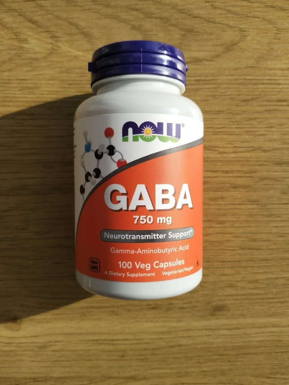 Добавка GABA 750 мг капсулы 1