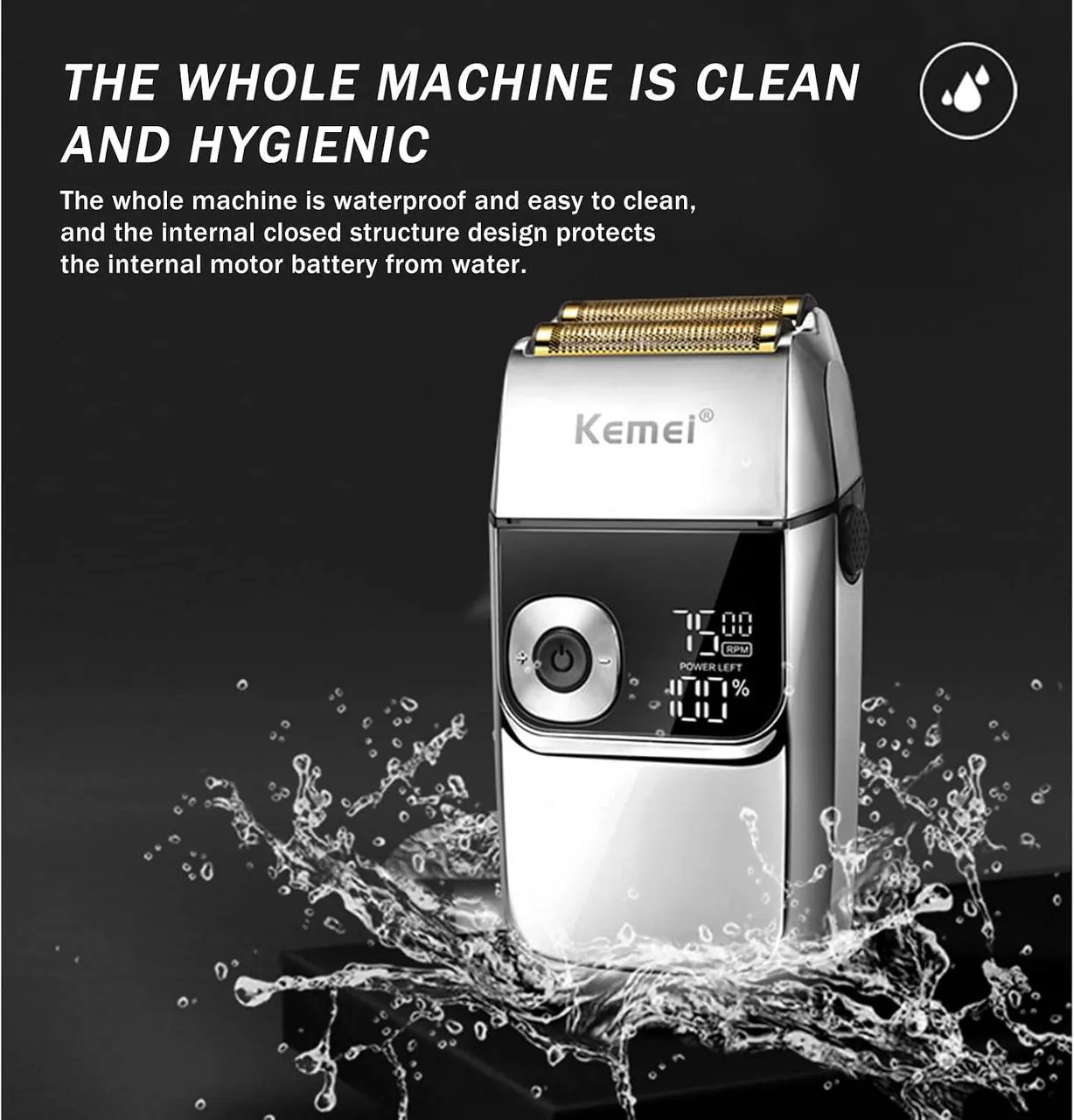 Электробритва Kemei KM-2028 с лезвиями 5
