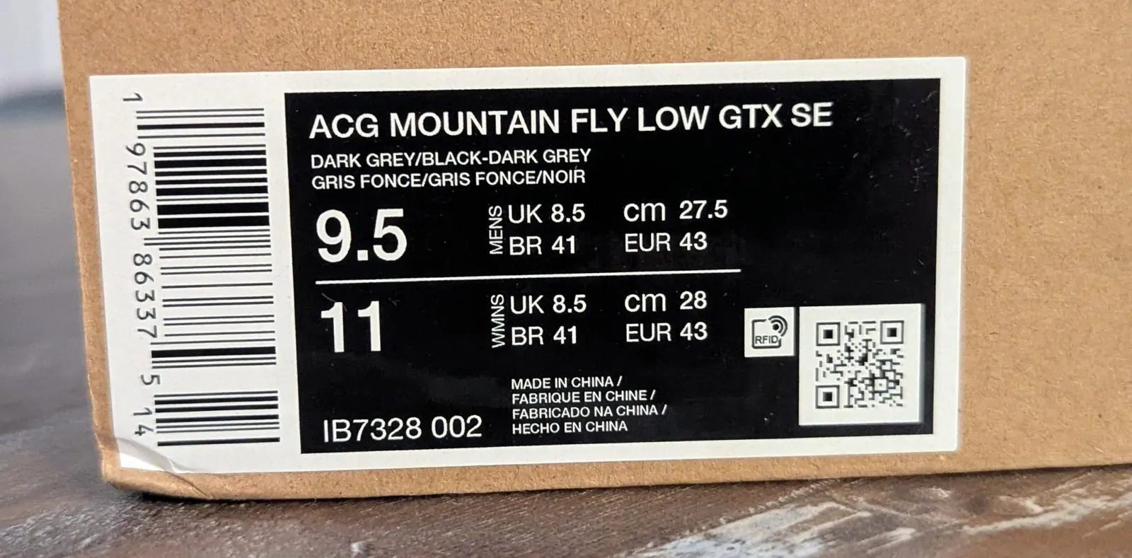 Кроссовки Nike ACG Mountain Fly 2
