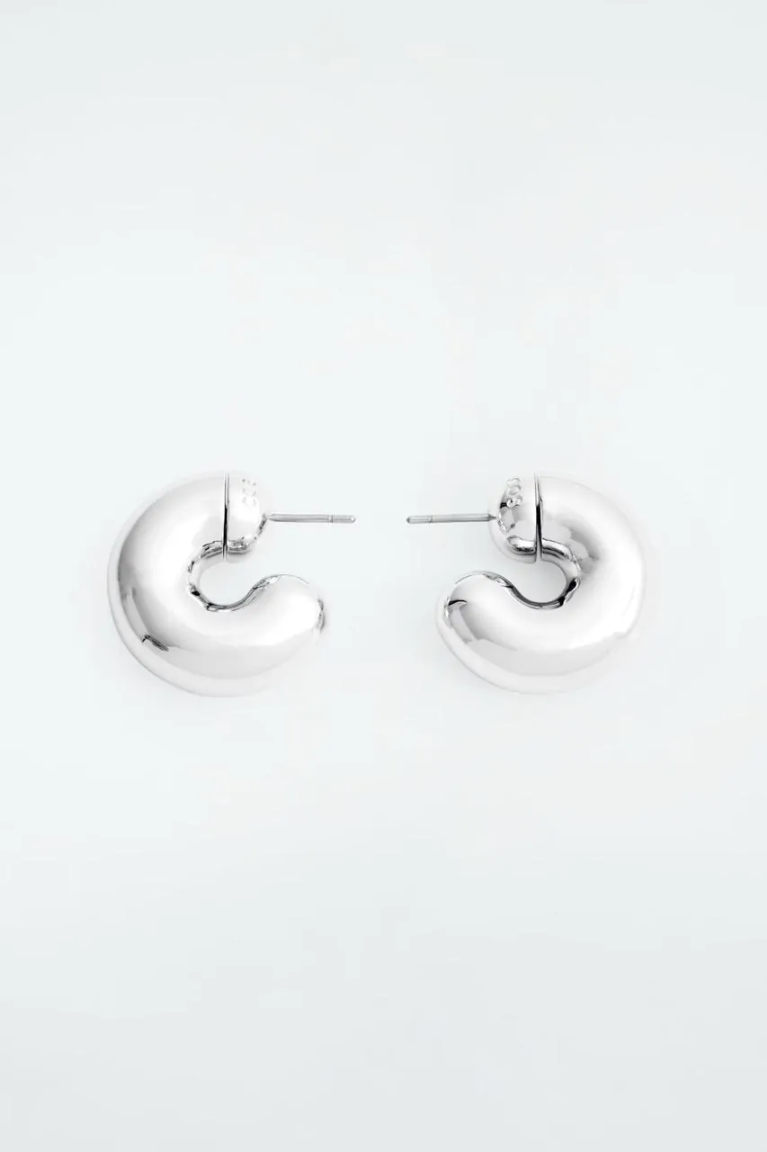 Серьги серебряные и мешочки Zara 6
