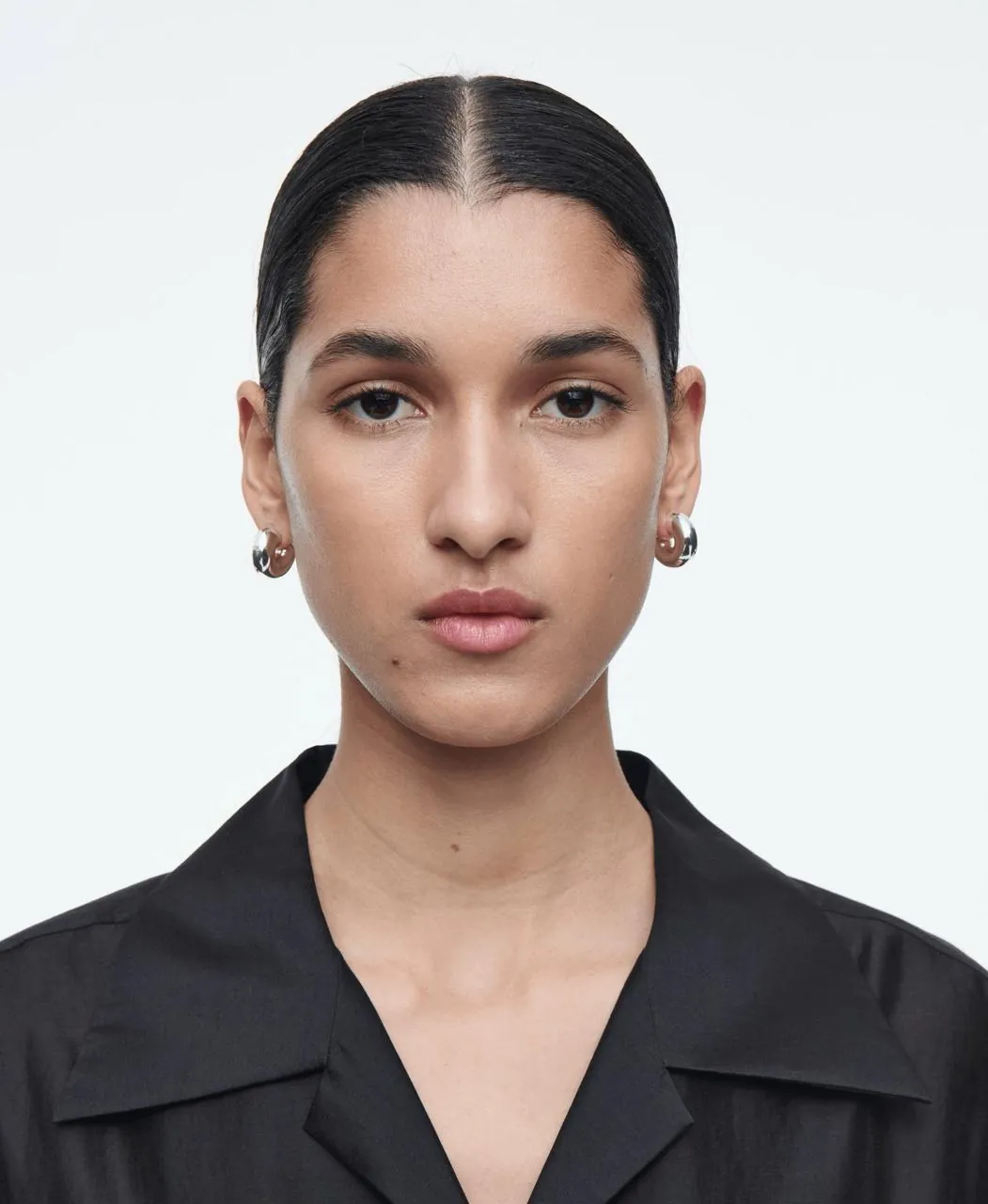 Серьги серебряные и мешочки Zara 4
