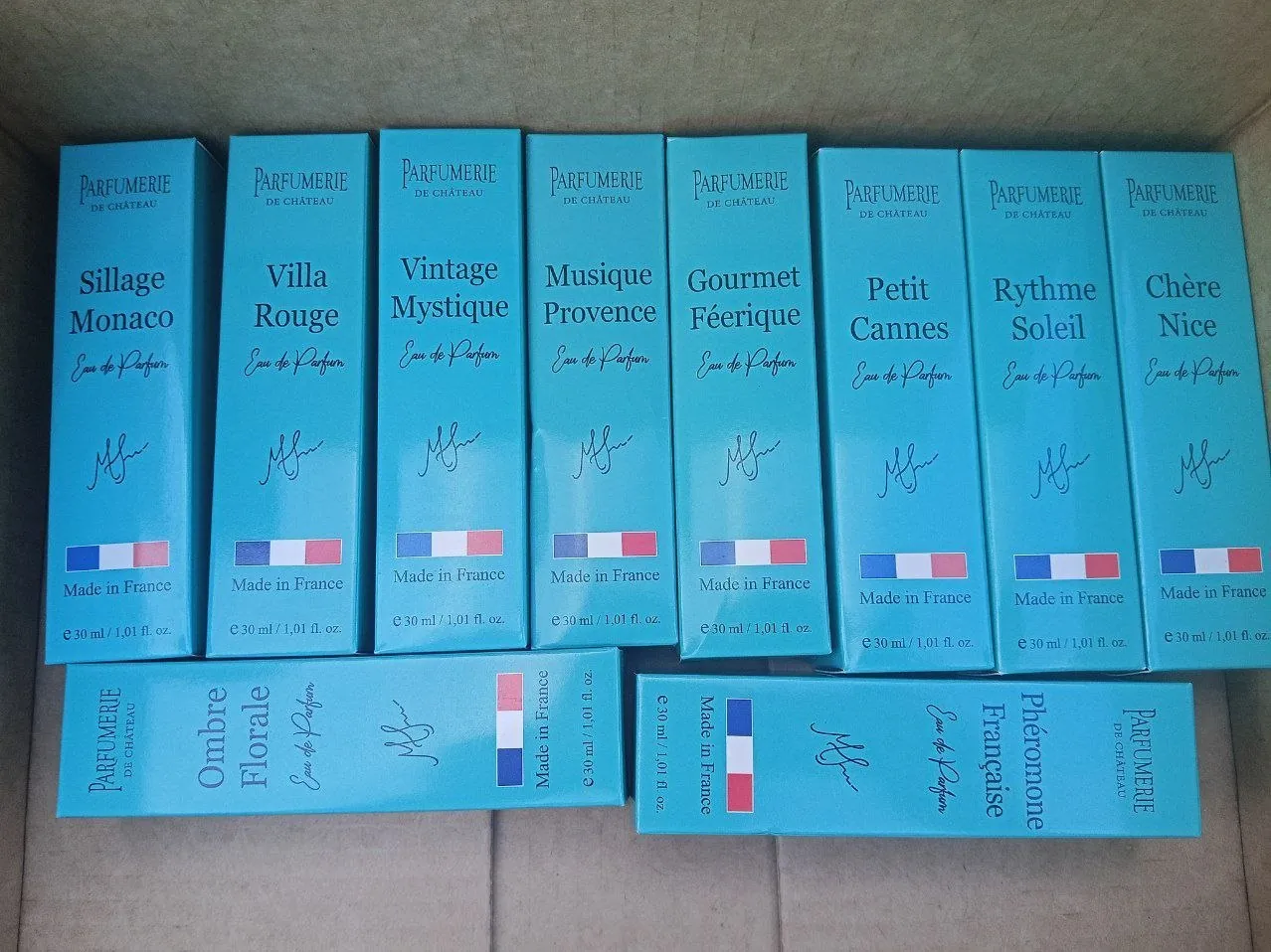 Духи Parfumerie de Château набор 1