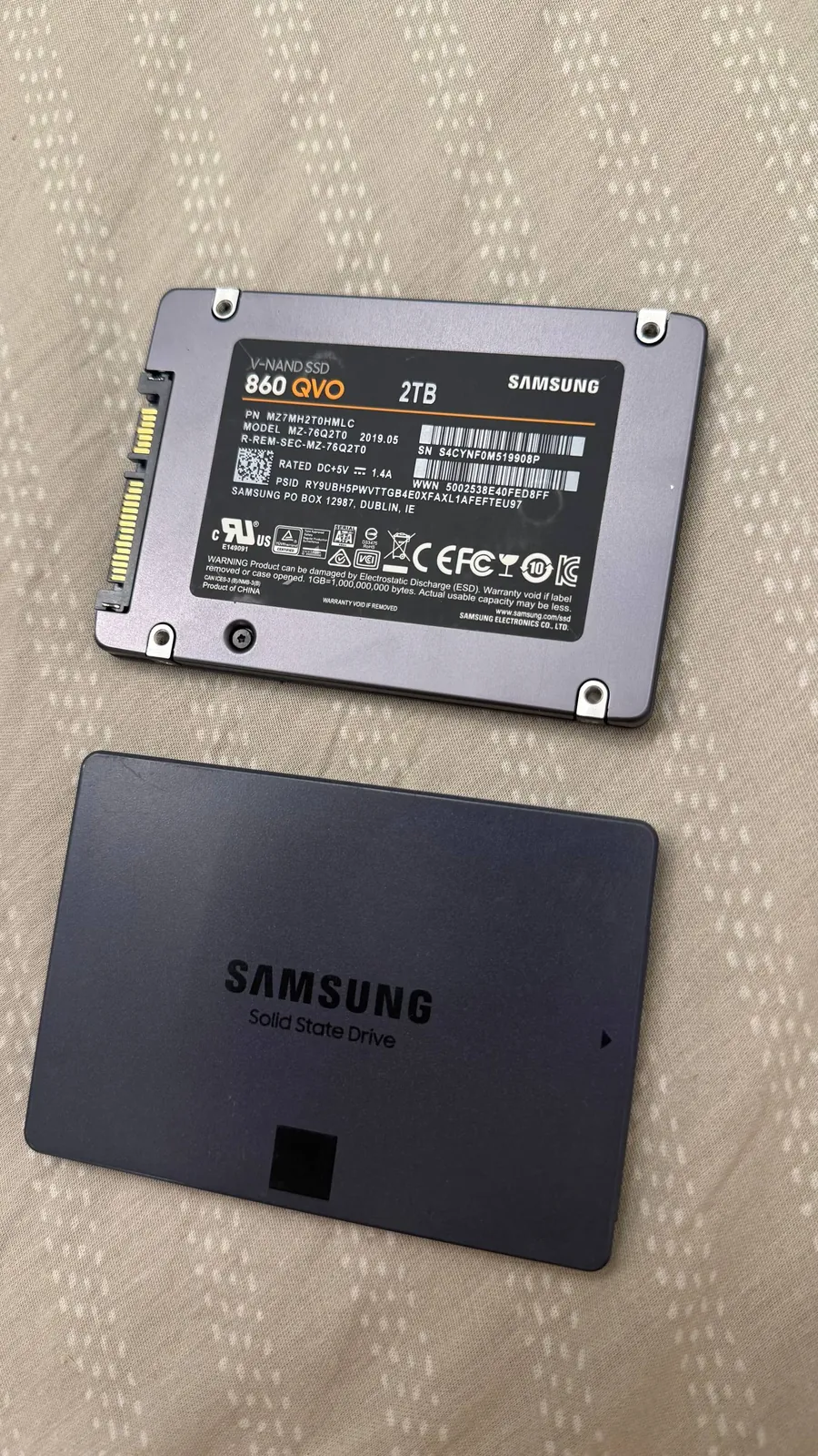 SSD Samsung 860 QVO 2TB 1