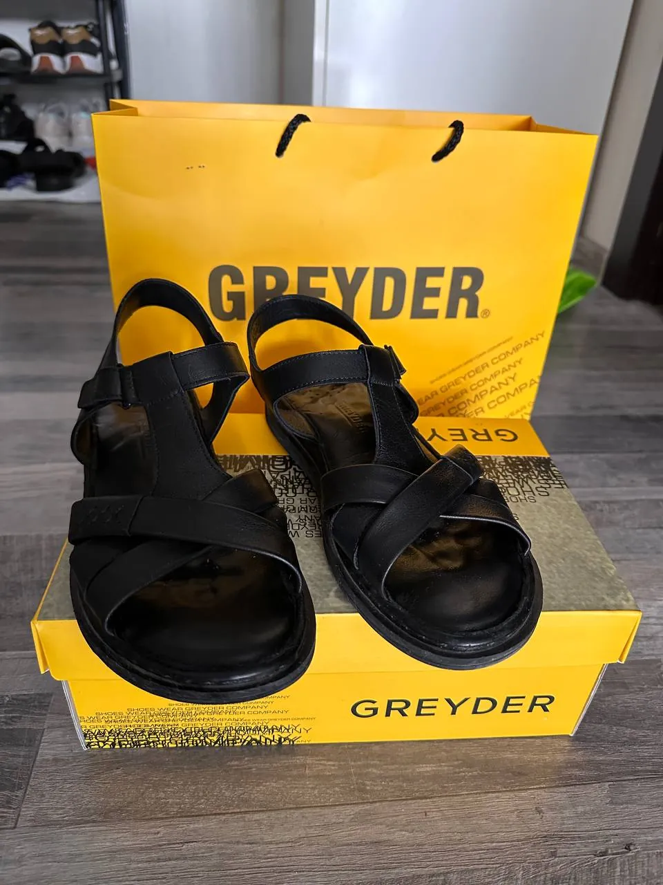 Босоножки Greyder женские кожаные 2