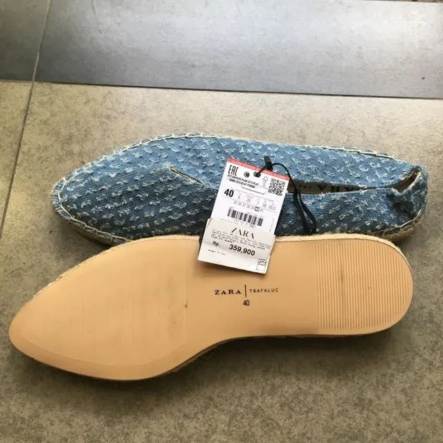 Джинсовые мюли Zara размер 40 3