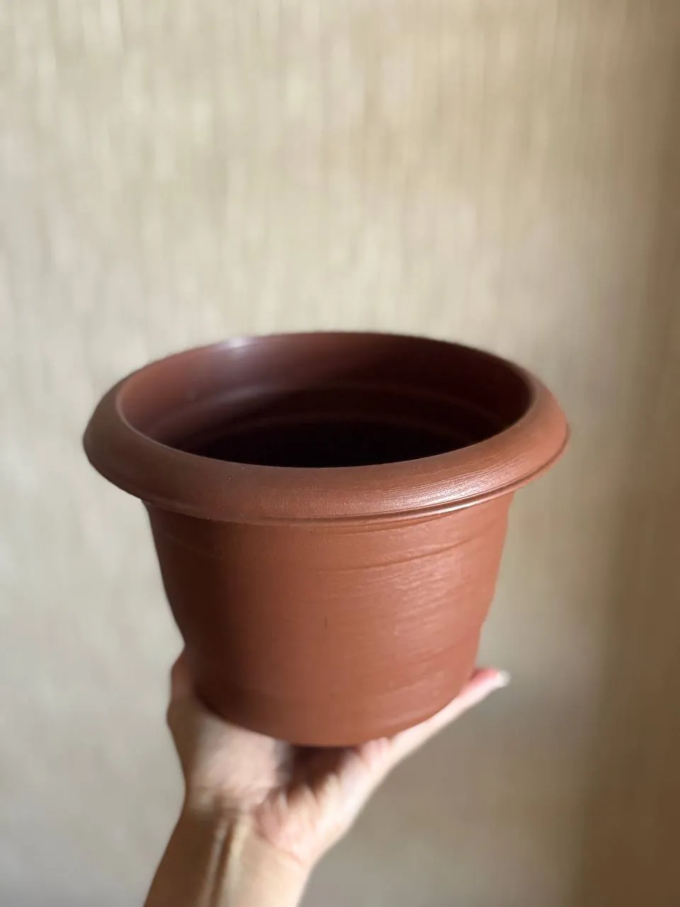 Цветочные горшочки глиняные пара 1