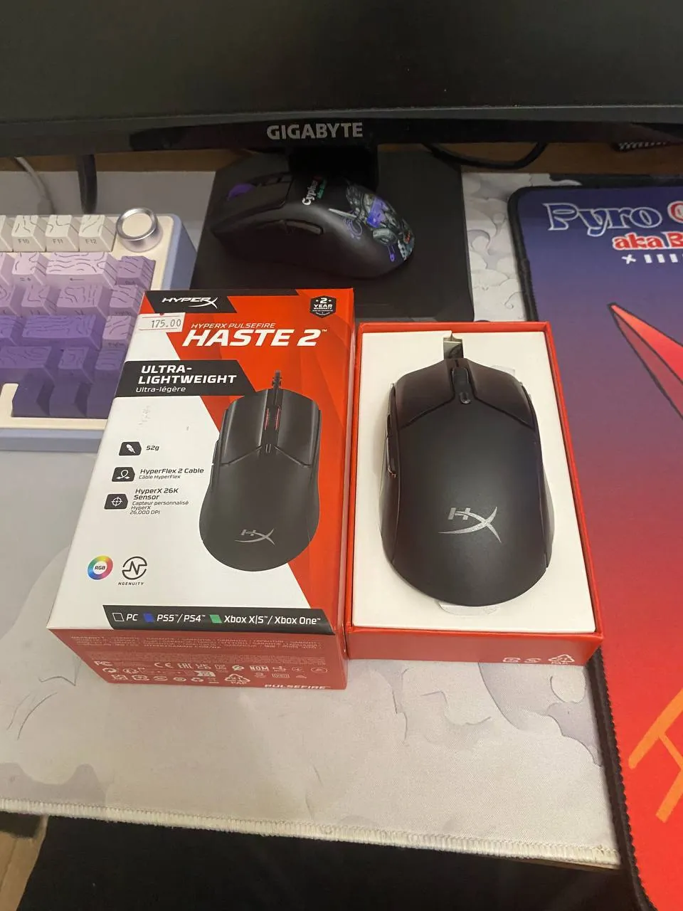 Мыши компьютерные HyperX и Bloody 2
