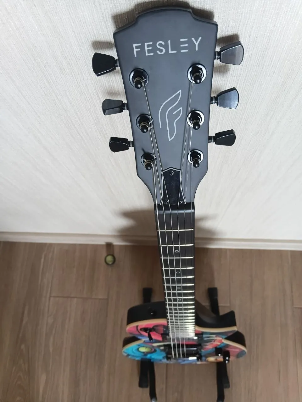 Гитара Fesley FLP350 модифицированная 2