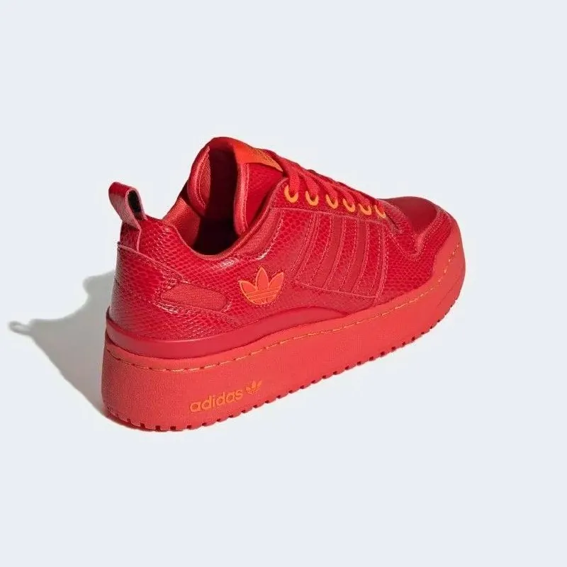 Кроссовки Adidas Forum Bold красные 3